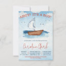 Search for sailboat baby shower invitations Red