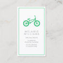 Search for bicycle business cards Modern