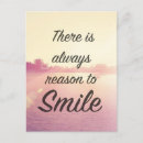 Search for reason postcards Smile