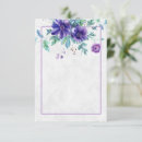 Search for purple blank invitations Flowers