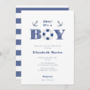 Search for ahoy its a baby boy shower invitations Anchor