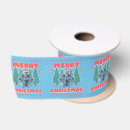 Search for funny ribbon Santa