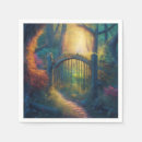 Search for enchanted forest napkins Garden party