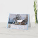 Search for winter landscape christmas cards Rustic