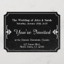Search for vintage ticket wedding invitations Movie