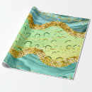 Search for emerald wrapping paper Turquoise
