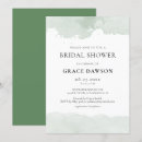 Search for abstract green invitations Green and white