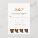 Search for maple rsvp cards Autumn