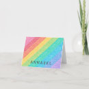 Search for rainbow note cards Bright