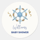 Search for ahoy baby shower stickers Baby on board