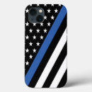 Search for blue line iphone cases Police