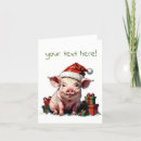 Search for pig thank you cards Funny