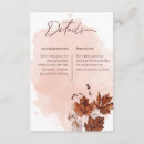 Search for fall foliage invitations Minimalist