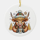Search for highland cow christmas tree decorations Matching