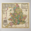 Search for england counties posters Map