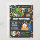 Search for monster halloween invitations Bats