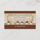 Search for chocolatier business cards Confections