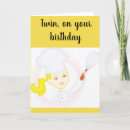Search for cooking birthday cards Cartoon