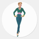 Search for fashionista stickers Retro