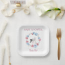 Search for winter baby shower plates Blush pink