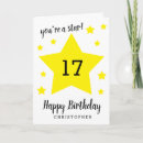 Search for 17th for boy birthday cards For kids