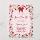 Search for valentine day baby shower invitations Our little sweetheart