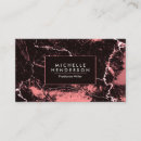 Search for pink marble business cards Stylish