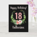 Search for elegant 18th birthday cards Pink
