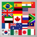 Search for flags of the world posters Globe