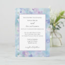 Search for blue and lavender wedding invitations Floral