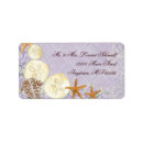 Search for star fish return address labels Beach