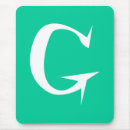 Search for initial g mousepads Letter