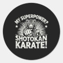 Search for karate fighter stickers Dojo