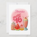 Search for candy birthday invitations Sixteen