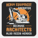 Search for equipment operator stickers Excavator