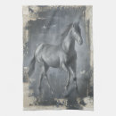 Search for equestrian tea towels Black