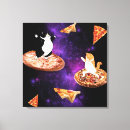 Search for funny cat canvas prints Galaxy