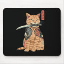 Search for japanese samurai mousepads Cat