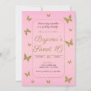 Search for gold glitter sweet 16 invitations Elegant