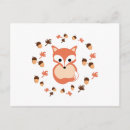 Search for cute fox drawing postcards Animal