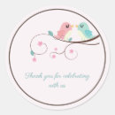 Search for love bird wedding stickers Birds