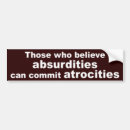 Search for voltaire bumper stickers Atheist