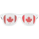 Search for flag of canada sunglasses White