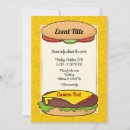 Search for cartoon burger invitations Hamburger