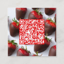 Search for chocolate strawberries business cards Sweets