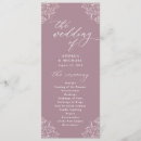 Search for vintage wedding programs Elegant