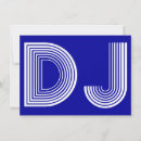 Search for techno invitations Blue