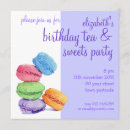 Search for macaron birthday invitations Cookies
