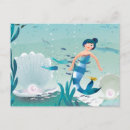 Search for love to swim postcards Sea