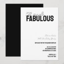 Search for fabulous 50 invitations Stylish script